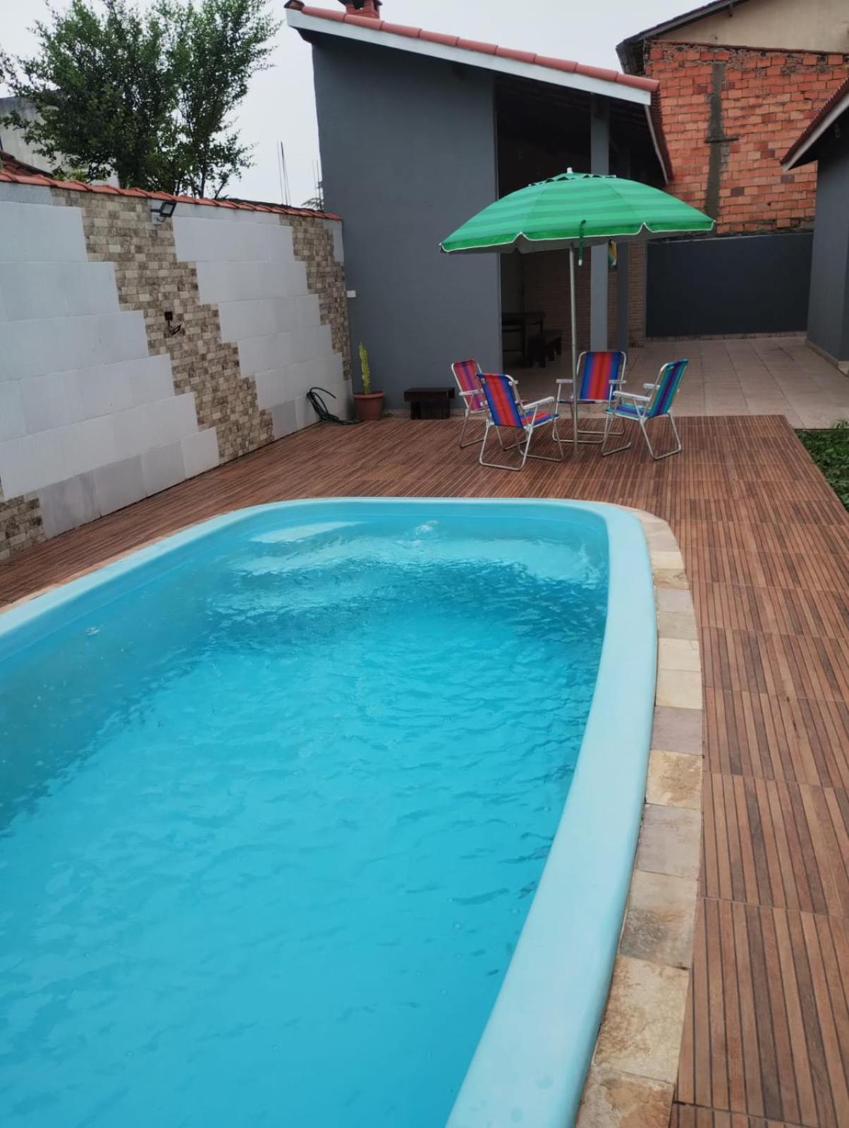 Casa Na Praia Com Piscina E Churrasqueira Itanhaém Exteriér fotografie