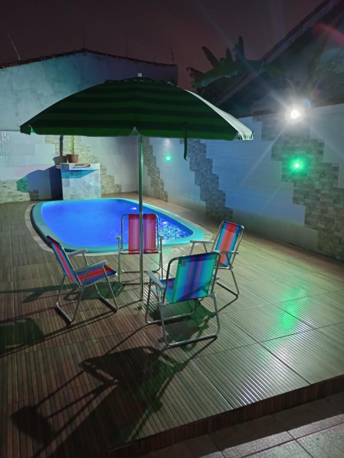 Casa Na Praia Com Piscina E Churrasqueira Itanhaém Exteriér fotografie