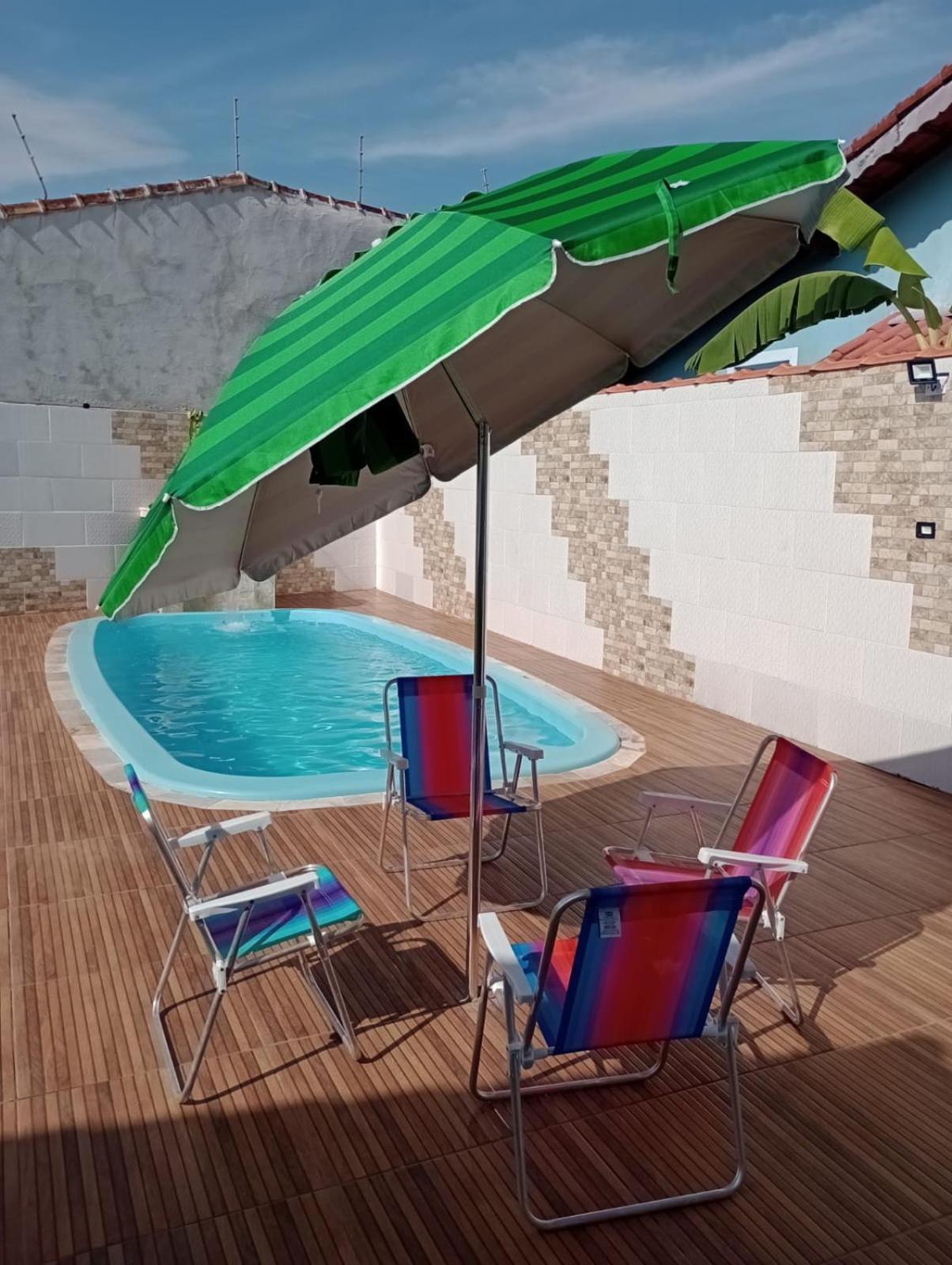 Casa Na Praia Com Piscina E Churrasqueira Itanhaém Exteriér fotografie